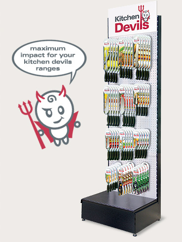 Kitchen Devils Retail Display Unit